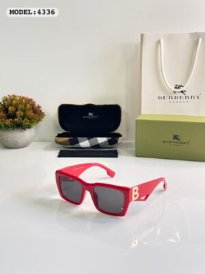 Burberry Red Black