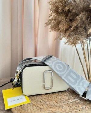 Marc Jacobs The SnapShot Camera Sling Bag With Dust Bag & OG Box (996 Black/White)*🖤🤍💯