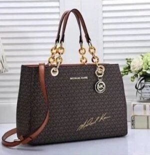 Michael Kors Cynthia Signature Bag With Dust bag