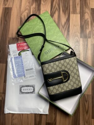 GUCCI 73 MINI BUCKET BAG with og box 312(BR)