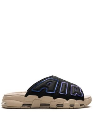 NIK E UPTEMPO BEIGE SLIDES