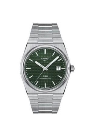 Tissot Prx Powermatic Green Automatic Sapphire Glass