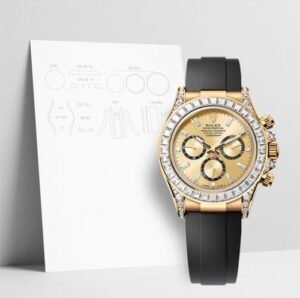 Rolex Daytona Gold Diamond Semi ETA (Fix)