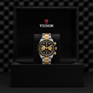 Tudor Black Bay Chronograph Silver Gold Black
