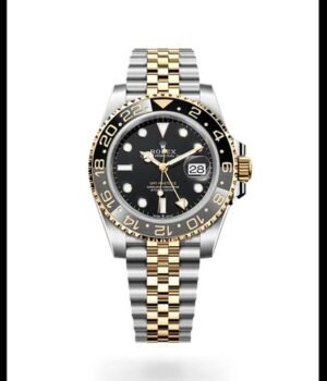Rolex GMT Master II Silver Gold