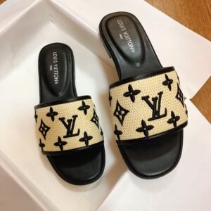 Louis_Vuitton_Revival_Flats_Mule_For_Women_With_Original_Box_And_Carry_Bag