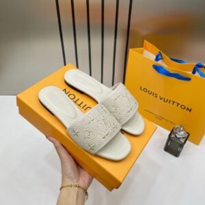 Louis_Vuitton_Revival_Flats_Mule_For_Women_With_Original_Box_And_Carry_Bag