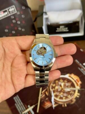 Tissot Powermatic 80 Open Heart Sky Blue