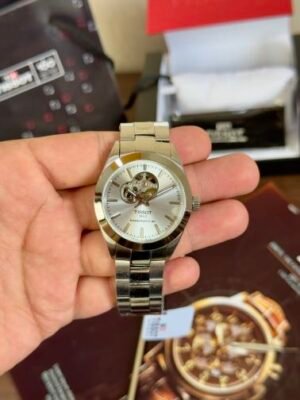 Tissot Powermatic 80 Open Heart White