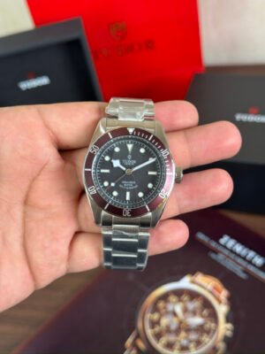 tudor black bay brown bezel