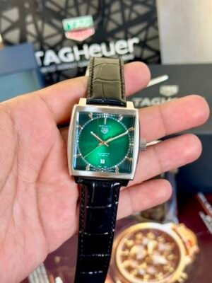 Tag Heuer Monaco Black Green Automatic