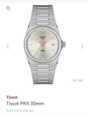 Tissot Prx 35mm Quartz Authentic Quality With OG Box