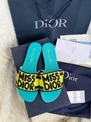 Dior_Miss_Dior_Top_Ms_Yellow_Dway_Flats_With_Original_Box_Dustcover_Carry_Bag_And_Accesories