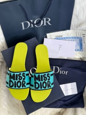 Dior_Miss_Dior_Top_Ms_Green_Dway_Flats_With_Original_Box_Dustcover_Carry_Bag_And_Accesories