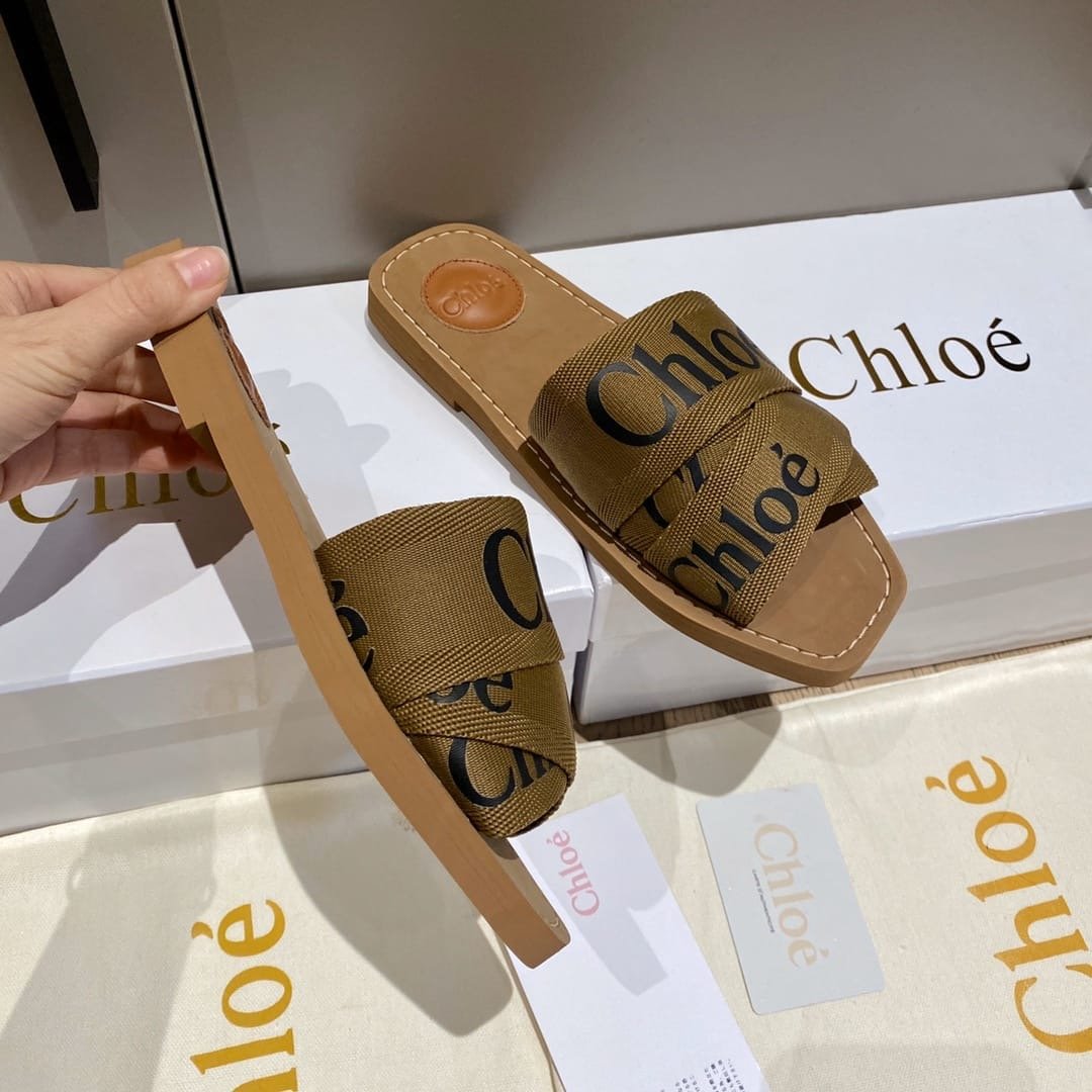 Fix_Price_Chloe_Woody_Mules_For_Women_With_Original_Box_And_Carry_Bag(No Return)