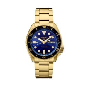 Seiko Sports 5 Gold Blue Limited Edition