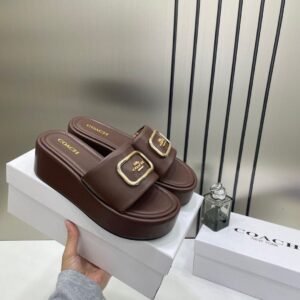 Coach_Eloise_Brown_Platform_Slide_Sandal_With_OG_Box_&_Dust_Bag_6622-7_Brown