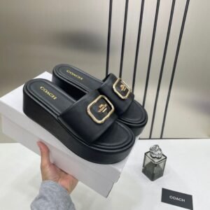 Coach_Eloise_Black_Platform_Slide_Sandal_With_OG_Box_&_Dust_Bag_6622-7_Black