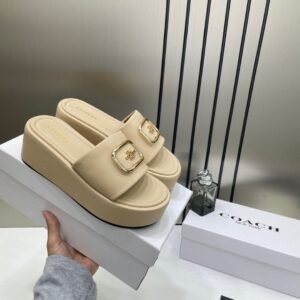 Coach_Eloise_Apricot_Platform_Slide_Sandal_With_OG_Box_&_Dust_Bag_6622-7_Apricot