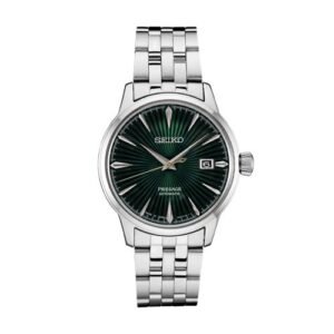 Seiko Presage Silver Green