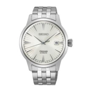 Seiko Presage Silver White