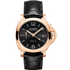Luminor Panerai Bitempo Goldtech GMT Black