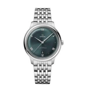 Omega De Ville Prestige Silver Green