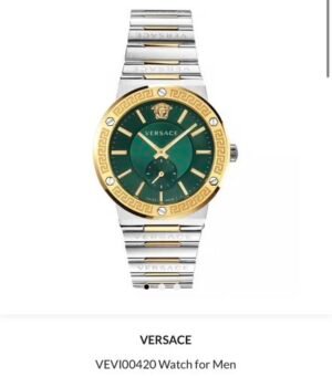 Versace Greca Logo VI 40mm Authentic Store Quality