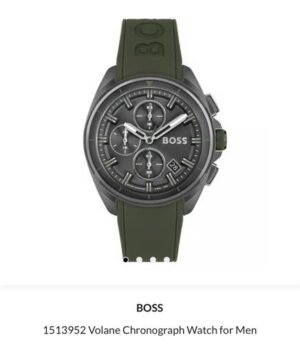Hugo Boss Volane Chronograph Green Authentic Store Quality