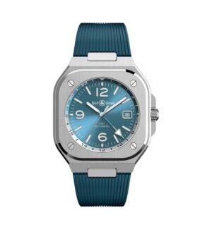 Bell Ross GMT Sky Blue Silicon