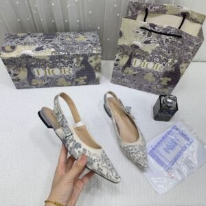 Christian_Dior_JAdior_Slingback_Grey_Dior_Embroidery_Flat_With_OG_Box_Dust_Bag_&_Carry_Bag_5108_Grey