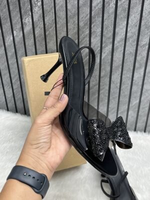 Zara_Bow_Crystal_Embellished_Heels_For_Women_With_Original_Box