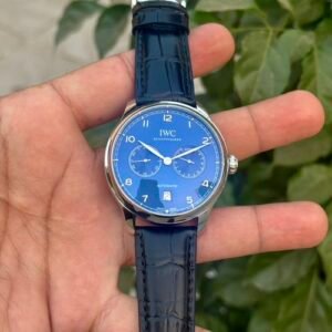 IWC Portugieser Power Reserve Black Blue