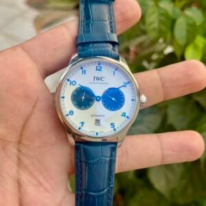 IWC Portugieser Power Reserve Blue White