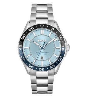 Hugo Boss Runner Silver Sky Blue Authentic Store Quality