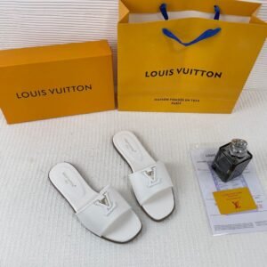 Louis_Vuitton_LV_Mare_Flat_Mule_White_With_OG_Box_&_Carry_Bag