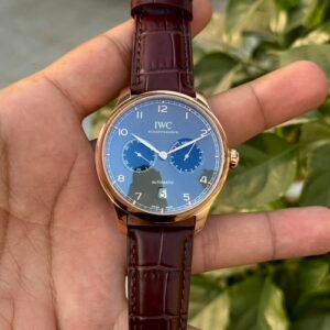 IWC Portugieser Power Reserve Brown Rose Gold