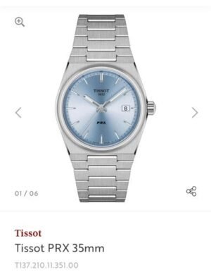 Tissot Prx 35mm Quartz Authentic Quality With OG Box