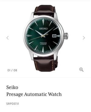 Seiko Presage Cocktail SRPD37J1 Authentic Store Quality