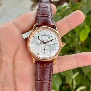 Jaeger Le Coultre Master Ultra Thin Brown Rose Gold