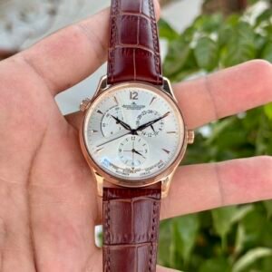 Jaeger Le Coultre Master Geographic Brown Rose Gold
