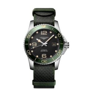 Longines HydroConquest 41mm Green Nato Strap Authetic Store Quality