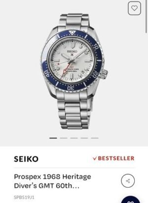 Seiko Prospex Diver GMT Heritage 60th Anniversary Edition Authentic Store Quality